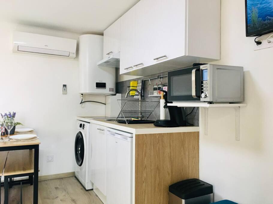 Bleu Lavande 1 - Appartement Cosy Ambiance Village إستريس المظهر الخارجي الصورة